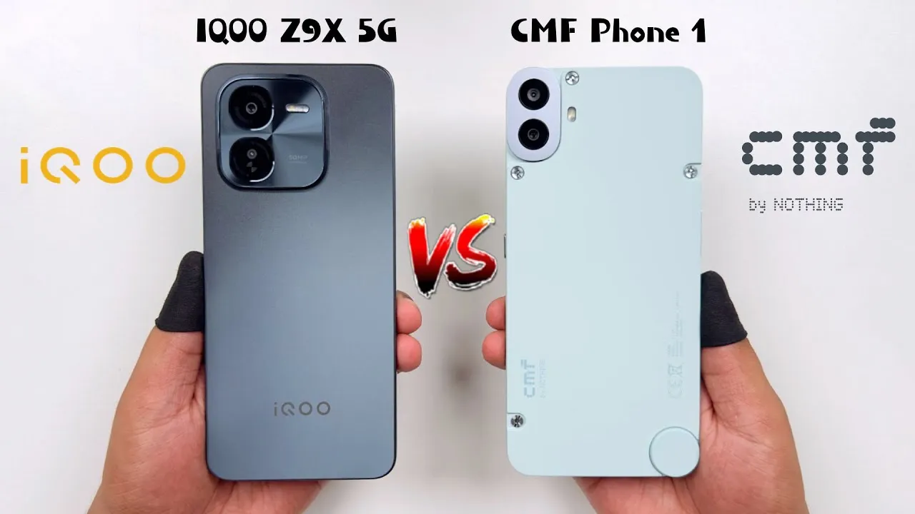 Cmf Phone 1 Vs Iqoo Z9x 5g