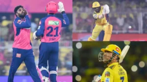 Rajasthan Royals Defeat Chennai Super Kings by 6 Runs, Nitish Rana’s Explosive Knock and Hasaranga’s Bowling Seal the Victory