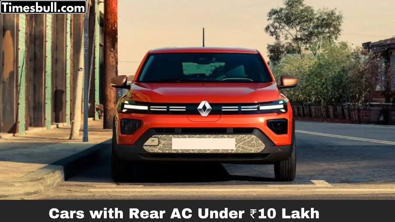 Cars with Rear AC Under...