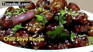 Chilli Soya Recipe : Restaurant Style Dry Chilli Soya Recipe ,Try This Perfect Evening Snacks