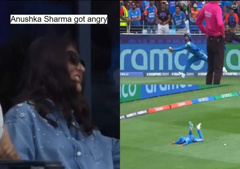 Watch: Shreyas Iyer dropped the catch, Anushka Sharma got angry
