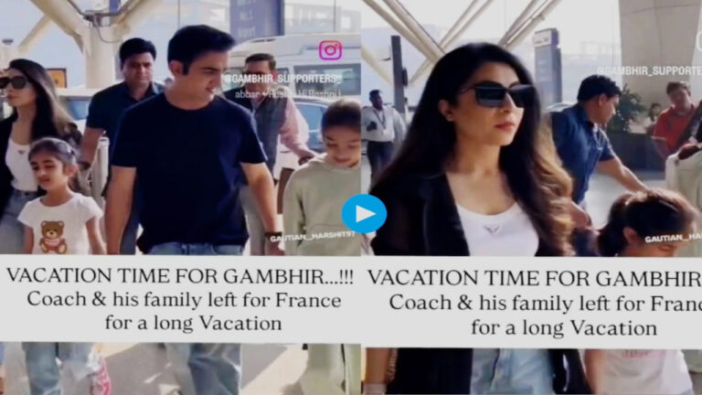 Watch: Gautam Gambhir will enjoy IPL 2025 sitting abroad, went for a trip with his family