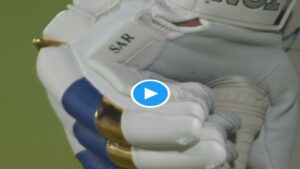 WATCH: What does ‘SAR’ written on Rohit Sharma’s batting gloves mean?