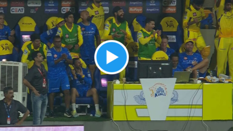 Watch: Mumbai Indians’ Vignesh Puthur won Mahi’s heart, you will also praise him after watching the video