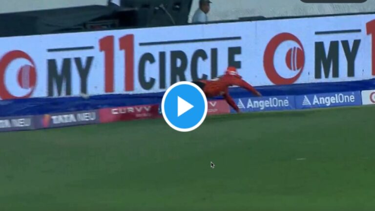 Watch: Sunrisers Hyderabad suffered a big setback! Ishan Kishan got injured while fielding