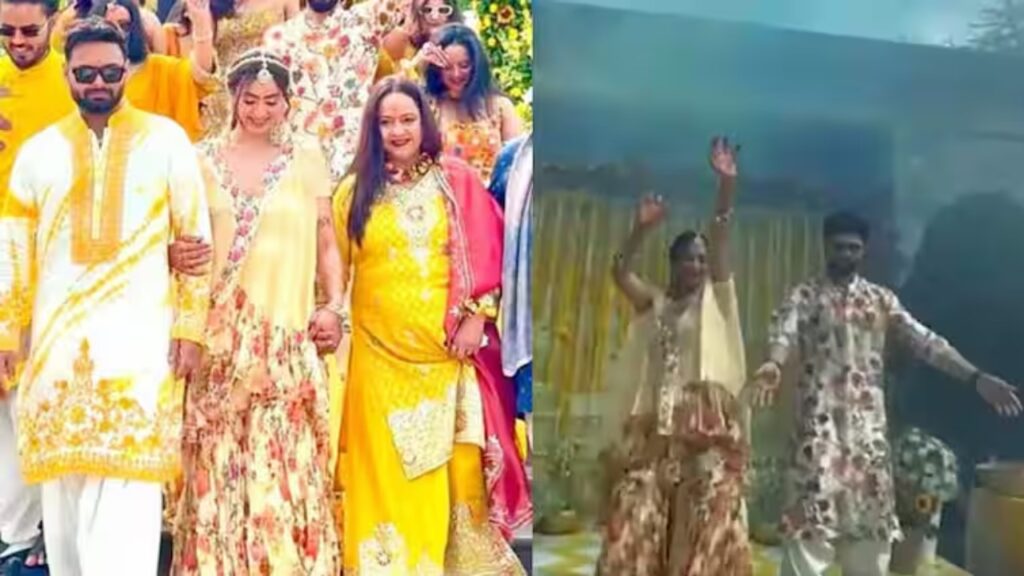 Rishabh Pant made a mark in his sister’s Haldi-Mehndi ceremony, the wicketkeeper batsman was seen in a special style