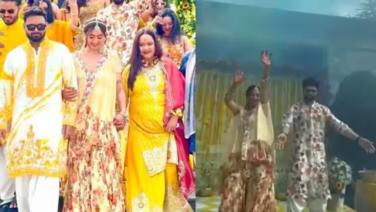 Rishabh Pant made a mark in his sister’s Haldi-Mehndi ceremony, the wicketkeeper batsman was seen in a special style