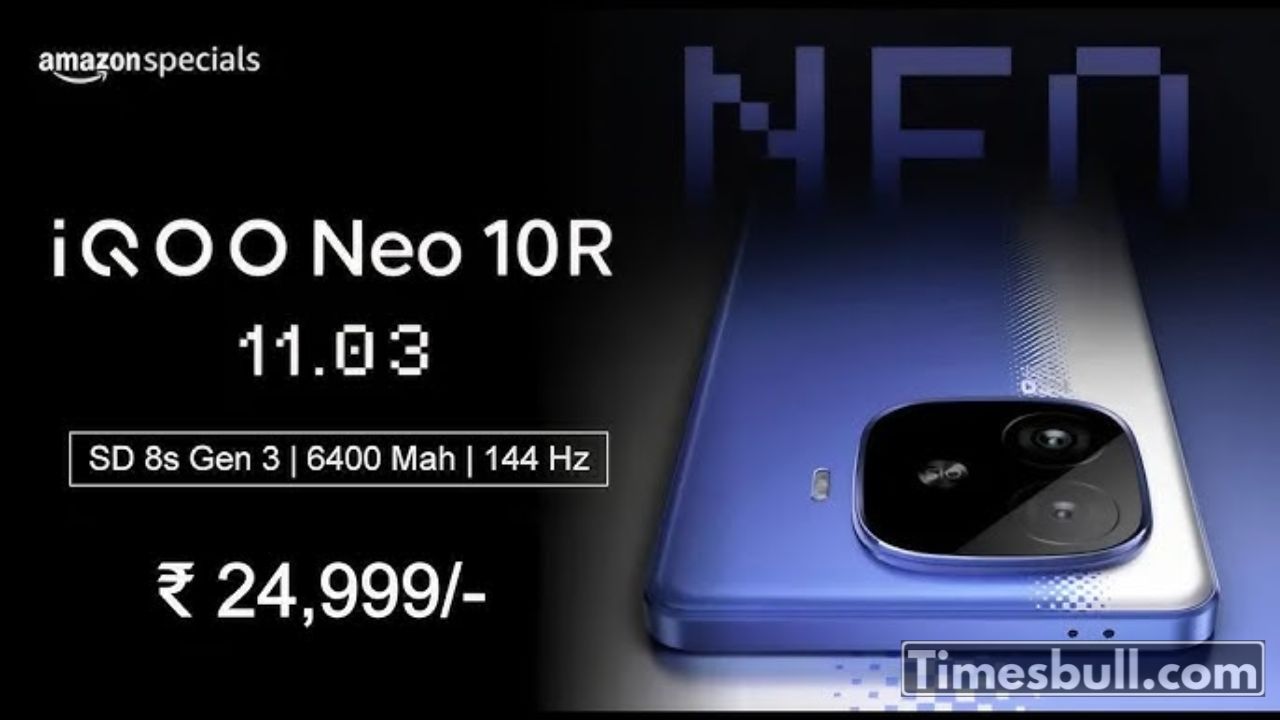 iQoo Neo 10R with