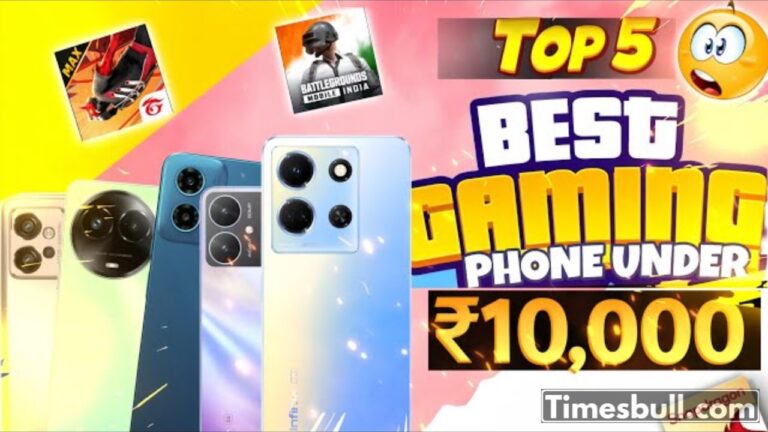 Top 5 Best Gaming Smartphones Under ₹10,000 – Tested for Smooth Performance!