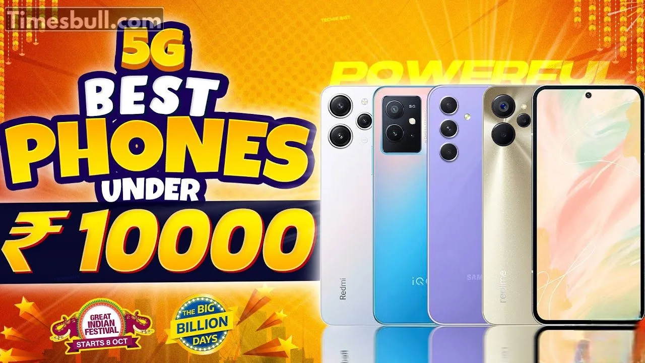 Best 5g Phones Under ₹10,000 In March 2025