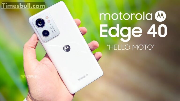 Motorola Edge 40 Pro: 4600mAh Battery, Snapdragon 8 Gen 2, 50MP Camera & 125W Fast Charging