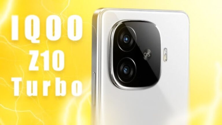 iQOO Z10 Turbo with 6.78″ AMOLED Display, Dimensity 8400, 7500mAh Battery Launching Soon Under ₹30,000!