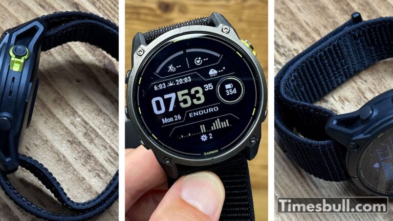 Garmin Enduro 3 Series Launched in India with Solar Charging and Long Battery Life