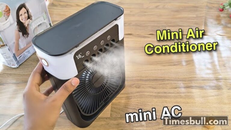 Predefine Portable AC: 360° Fan, USB Power & Misting – Best for Summer at ₹499