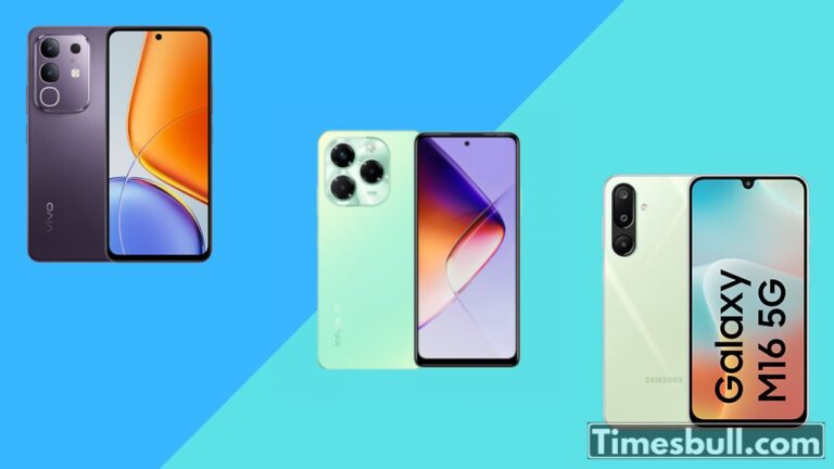 5 Best 5G Smartphones Under ₹15,000 for Speed and Performance