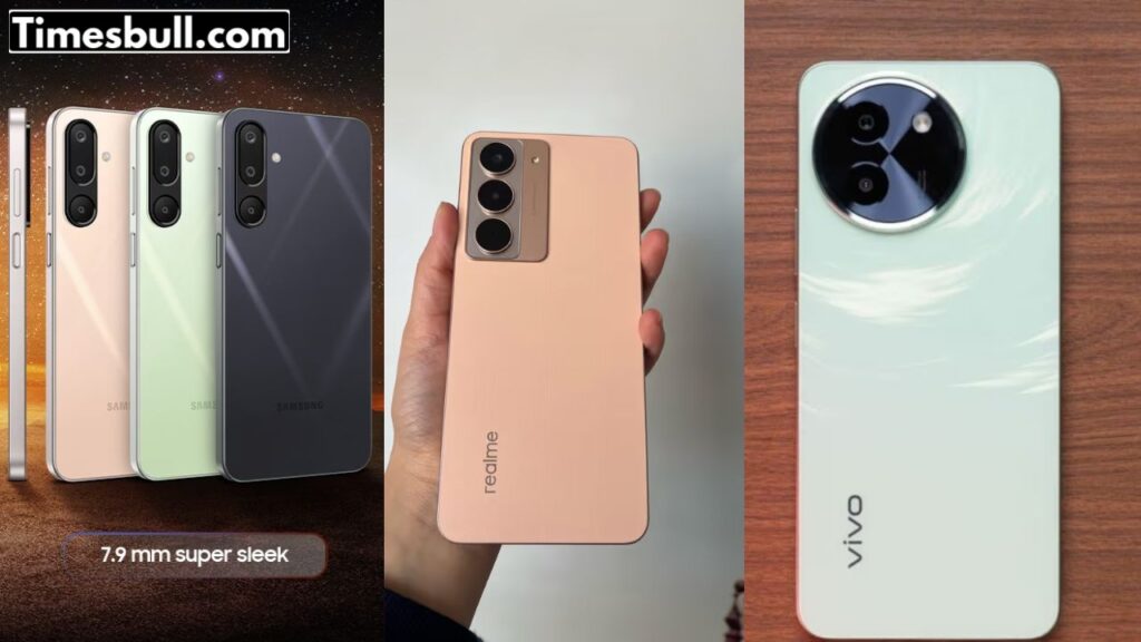 Samsung Galaxy M16 vs. realme P3x vs. vivo T3X – Which 5G Phone is Best for You?