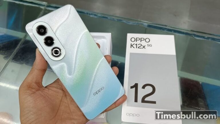 Oppo K12x: 5G Speed, 50MP Camera, and More – Under ₹13,000!