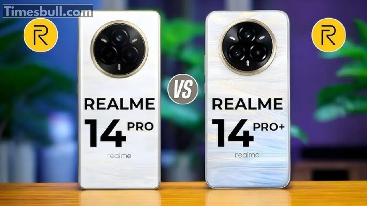 Realme 14 Pro Vs Realme 14 Pro+