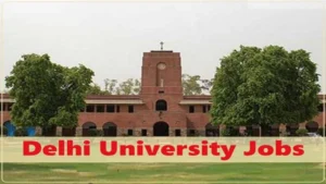 Opportunity to work in Delhi University, recruitment for non-teaching posts, apply like this