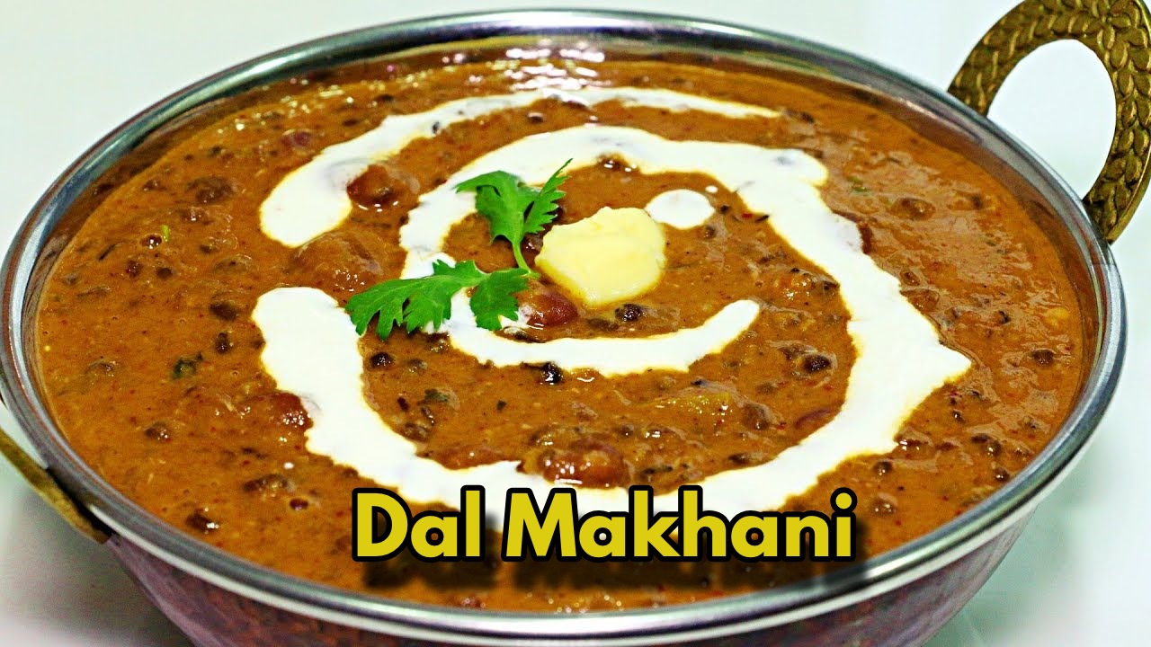 Dhaba Style Dal Makhani-Authentic North...
