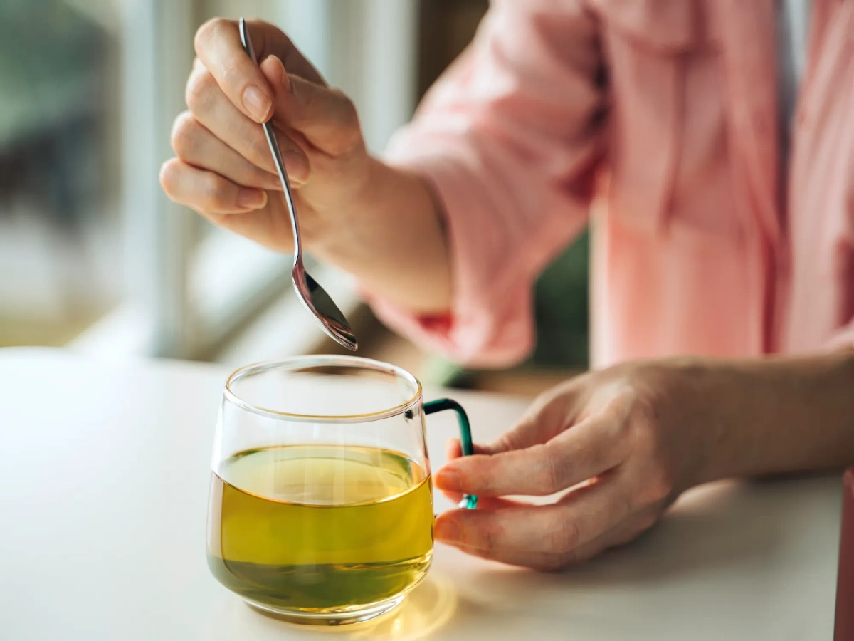 Drink green tea