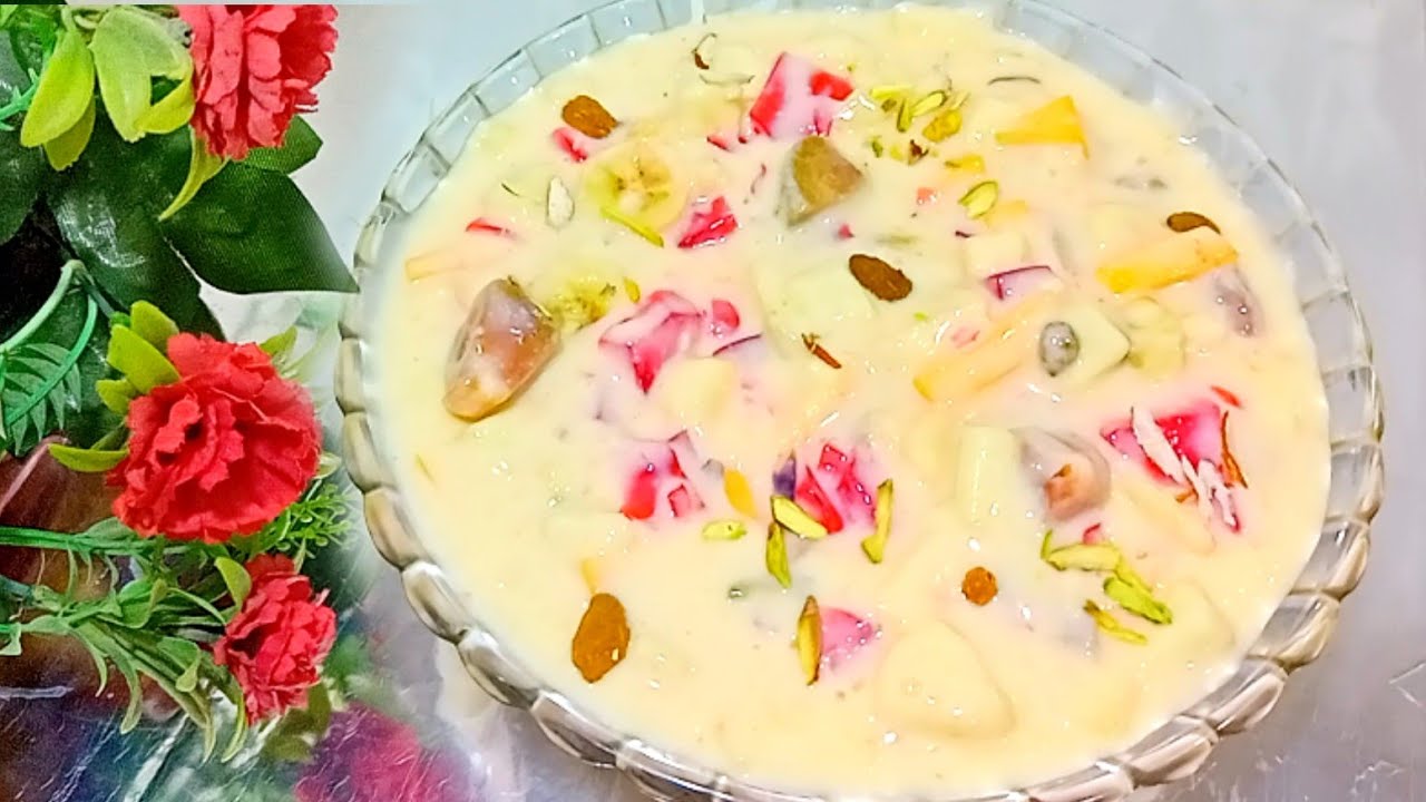 Eid Special Fruit Custard: