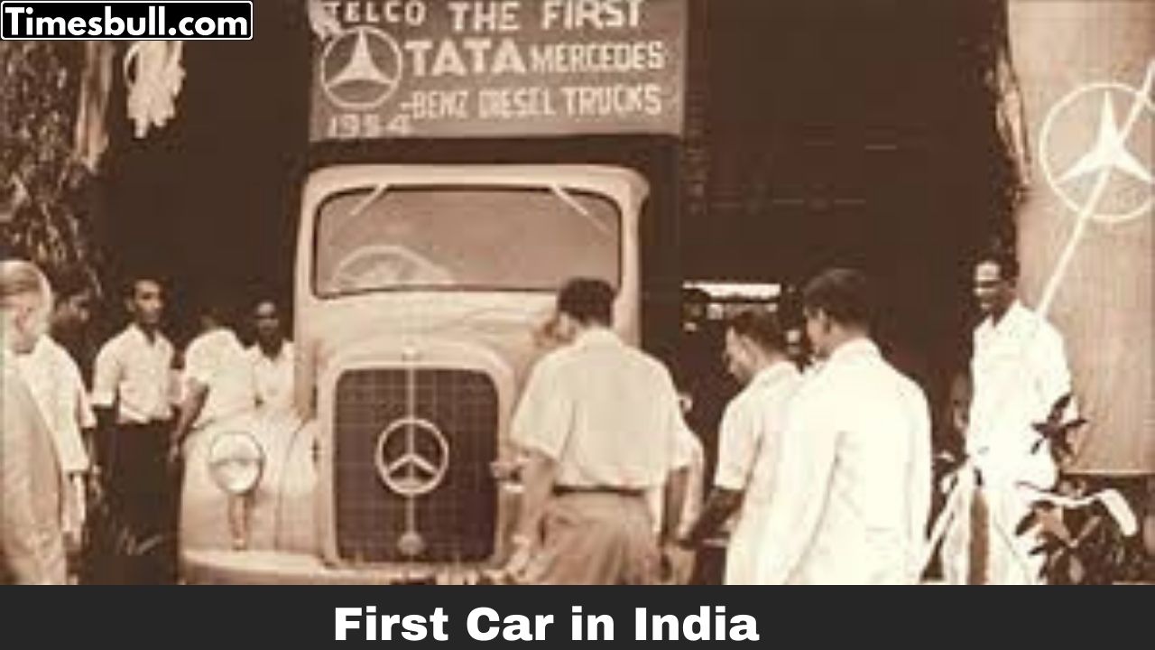 First Car in India: Steam...