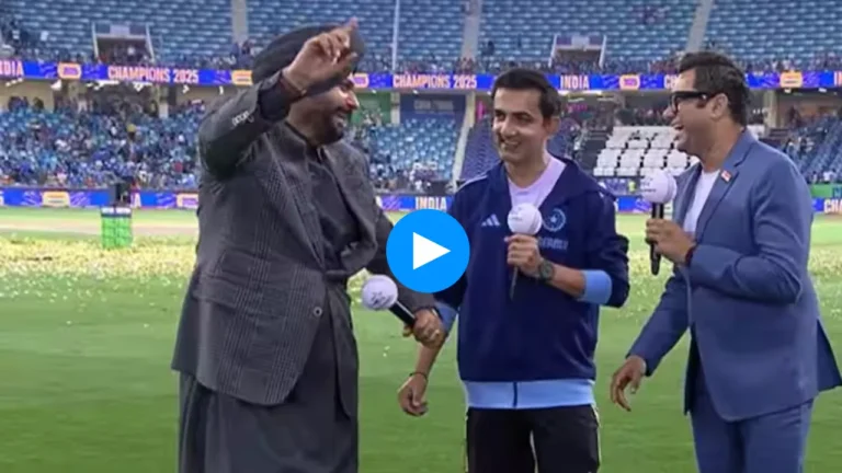 Watch: After the Final Victory, Sidhu Did This with Gautam Gambhir, Head Coach Left Embarrassed! Video