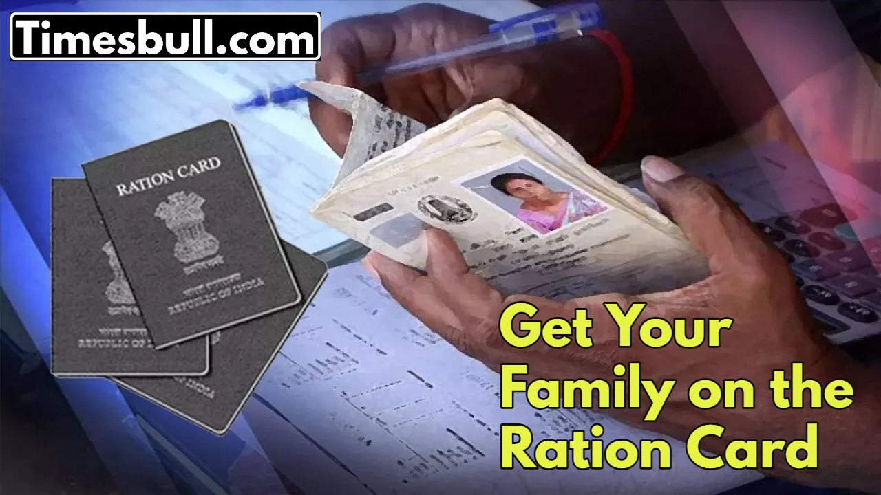Adding Family Member to Ration...