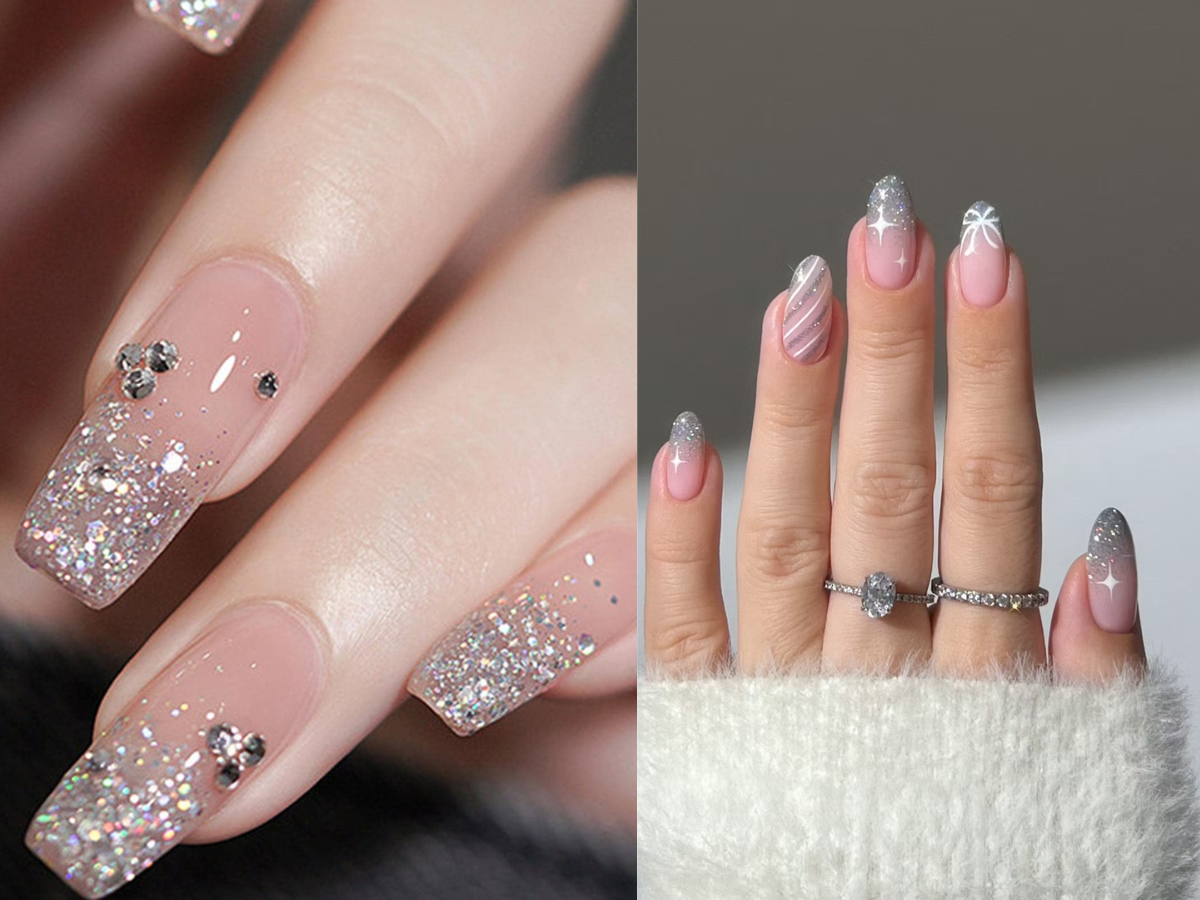 Glitter Nail Art
