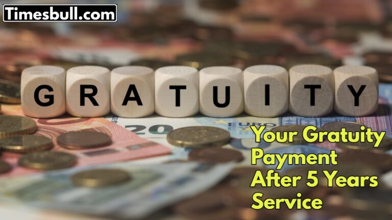 Gratuity Payment: Big amount of money received after 5 years, Know Eligibility and Calculation Rules