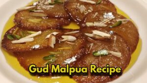 Gud Malpua Recipe