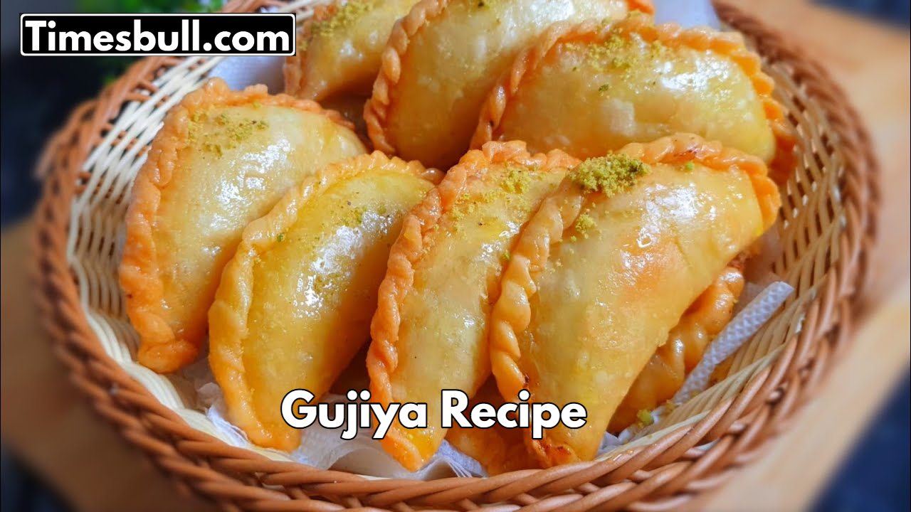 Gujiya Recipe : Holi Special...