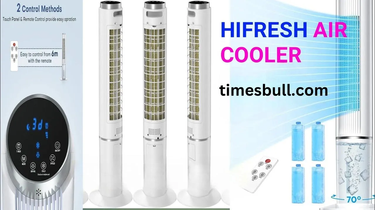 HIFRESH 107CM Tower Air Cooler