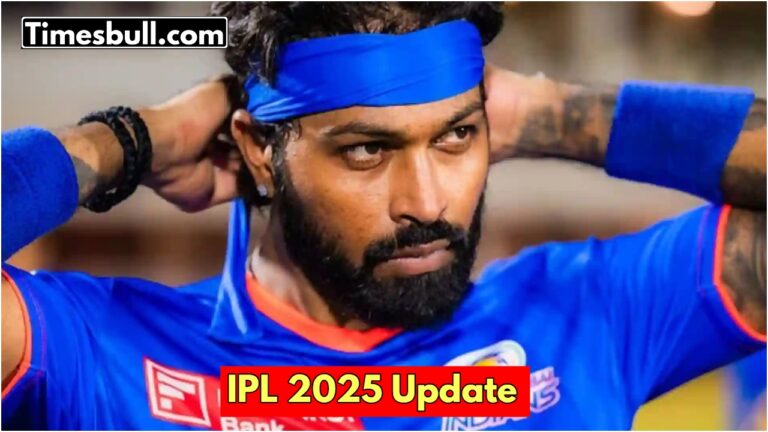 IPL 2025: Hardik Pandya Banned from Mumbai Indians’ First Match – Here’s Why