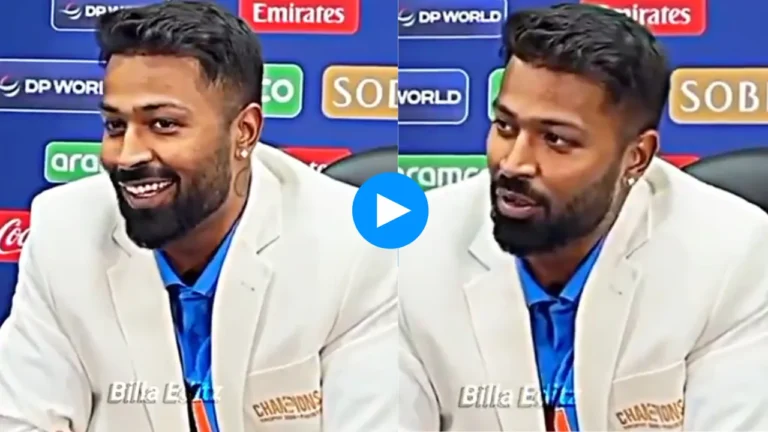 Watch: Hardik Pandya’s Witty Response on India’s Decision Not to Play in Pakistan After Champions Trophy Victory