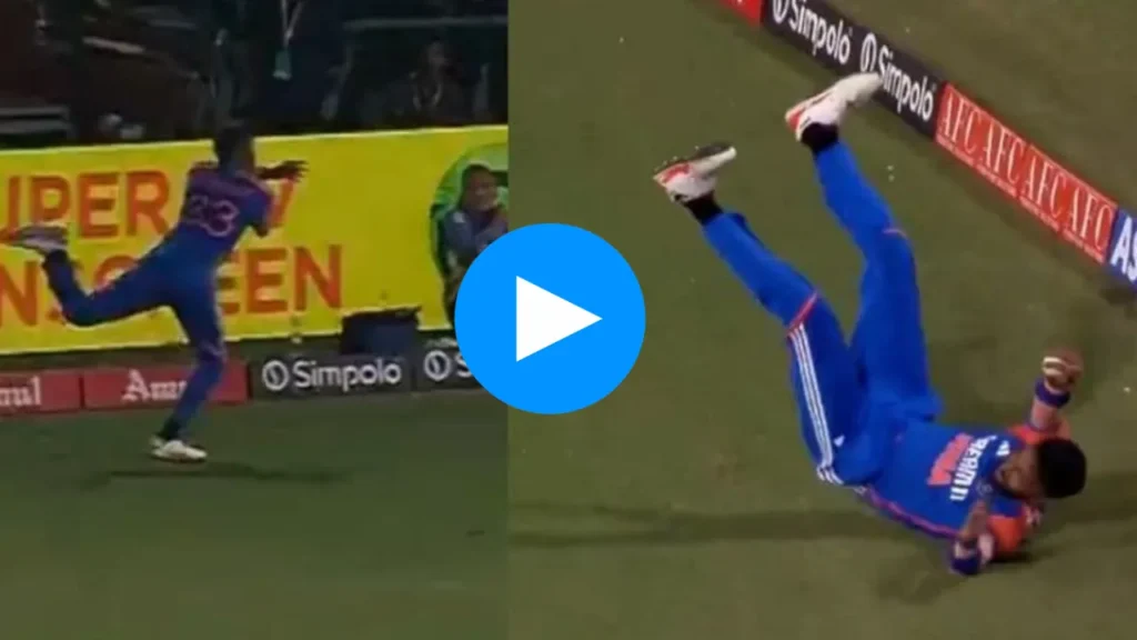 Watch: Hardik Pandya’s Athletic Catch: A Moment of Sheer Brilliance