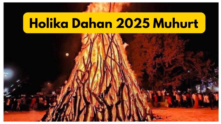 Holika Dahan 2025 Muhurt – timing, shubh muhurat, Bhadra Kaal,  All You Need To Know