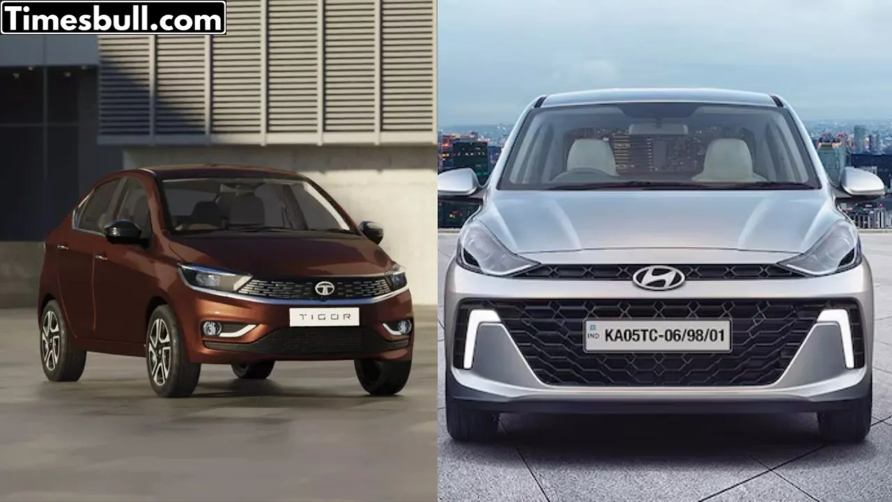 Hyundai Aura Vs Tata Tigor