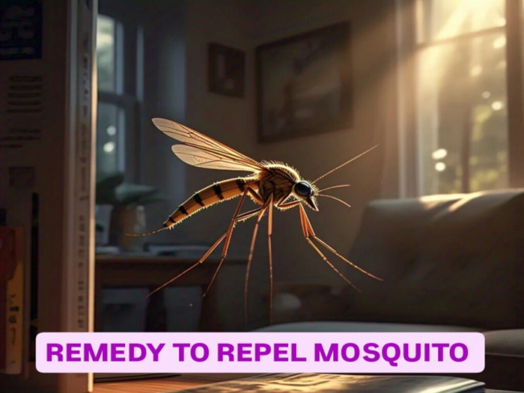 Easy home remedy to keep mosquitoes away