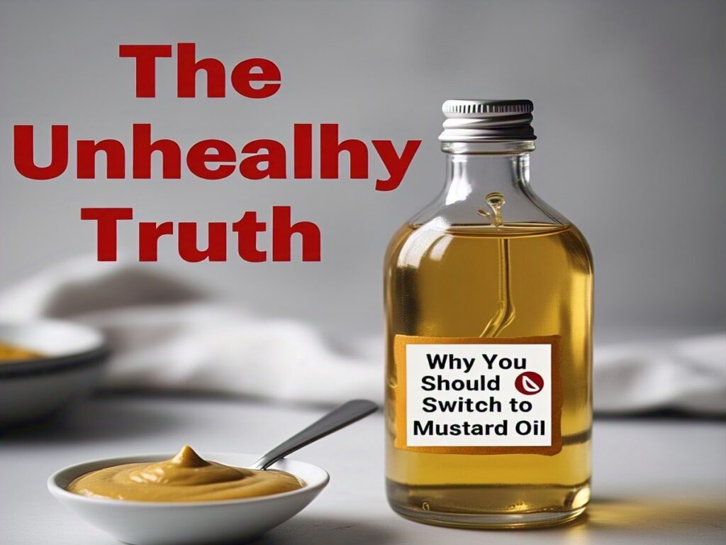 Refined oil: The Unhealthy Truth and Why You Should Switch to Mustard Oil