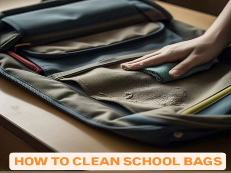 How to wash a dirty school Bag properly without washing, Here how