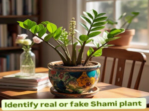 Identify real or fake Shami plant, with these simple methods