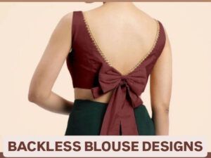 Summer Fashion: Backless Blouse Design To Pair With Lehenga And Saree