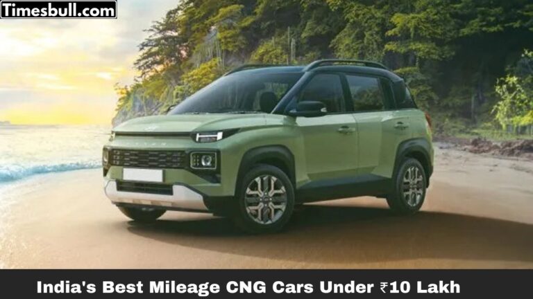 India’s Best Mileage CNG Cars Under ₹10 Lakh: Alto K10, WagonR, Dzire – Price, Mileage & Features