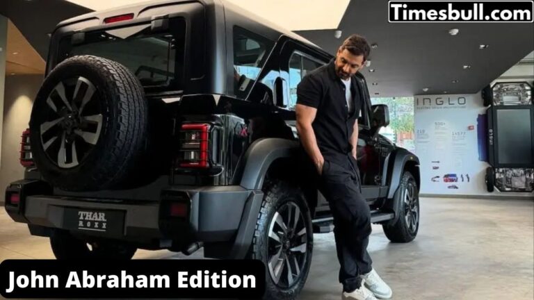 Mahindra Thar Roxx John Abraham Edition: Amazing features with new style