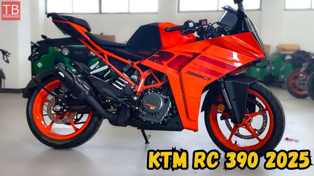 Launched KTM RC 390