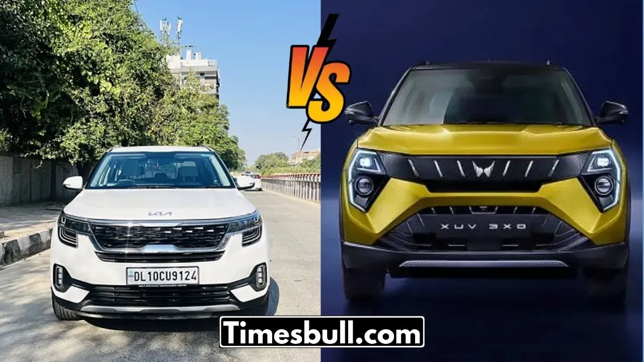 Kia Seltos Vs Mahindra Xuv 3xo