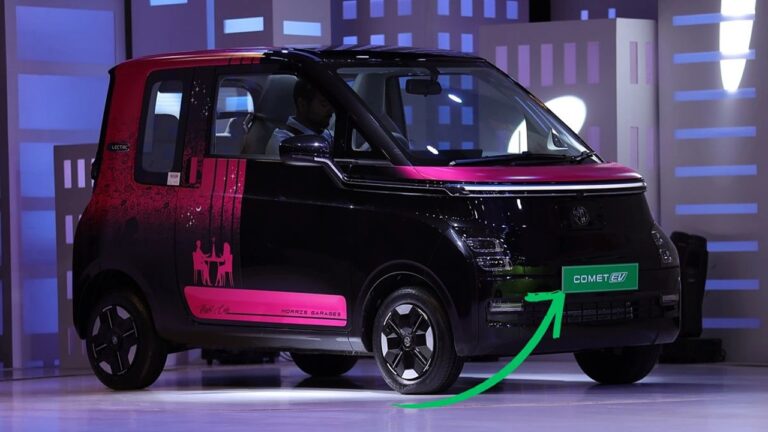 MG Comet Blackstorm Edition: A Stylish New Electric Car in India