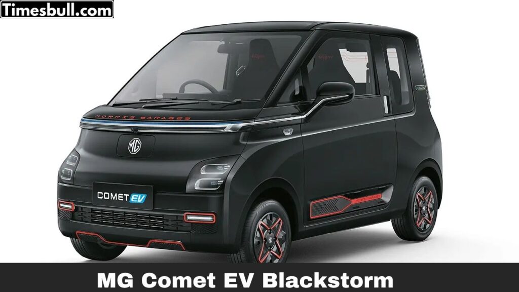 MG Comet EV Blackstorm: Features, Range & ₹2.5/km Running Cost – Electric Mobility for All!